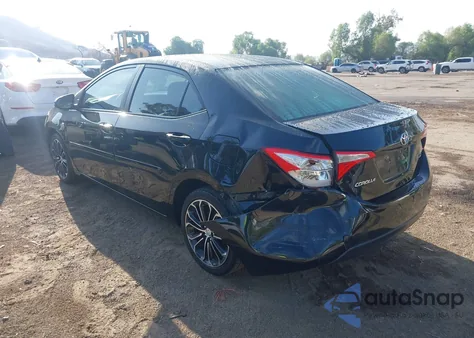 2015 Toyota Corolla Le из США, поврежденный, VIN 2T1BURHE4FC418559